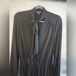 Lauren Ralph Lauren Black Long Sleeve Dress